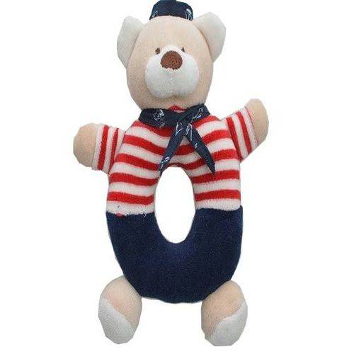 Chocalho Zip Toys - Urso Marinheiro