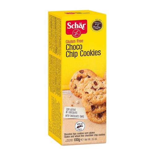 Choco Chip Cookies Sem Glúten 100G - Schar