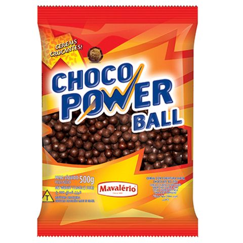 Choco Power Ball Grande ao Leite 500g - Mavalério