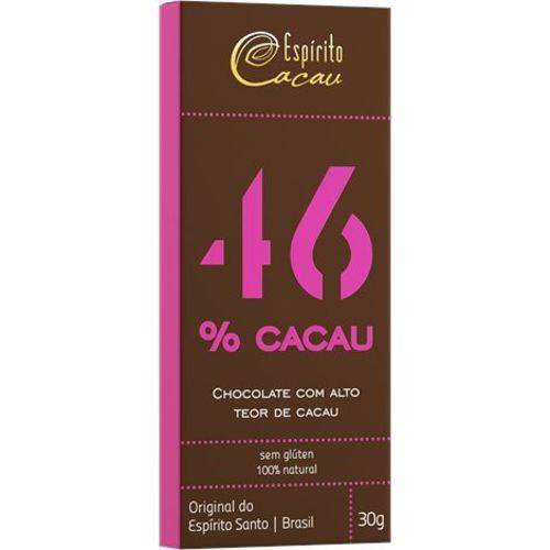Chocolate 46% 30g Espirito Cacau