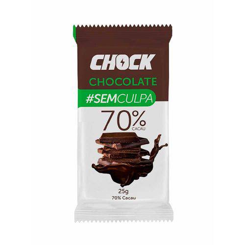 Chocolate 70% Cacau - Chock - 25g