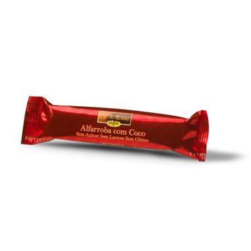 Chocolate Alfarroba com Coco Diet Sem Glutén Lactose e Açucar 25g