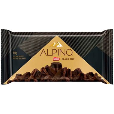 Chocolate Alpino Black Top Nestlé 100g
