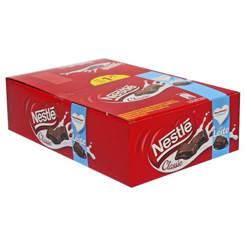 Chocolate ao Leite Classic 25g C/18 - Nestlé