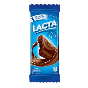 Chocolate ao Leite Lacta 90g