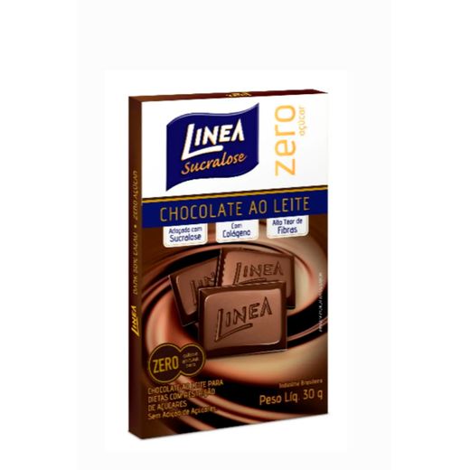 Chocolate ao Leite Linea 30 G (Zero Açúcar)