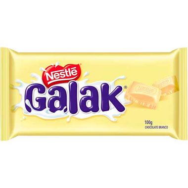 Chocolate Branco Galak Nestlé 100g Dp. C/ 14 Un.