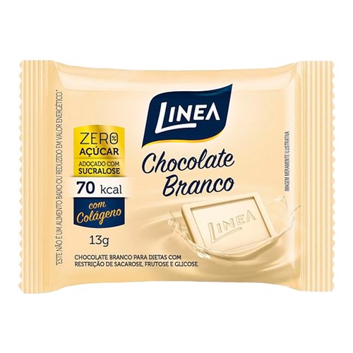 Chocolate Branco Linea Zero Açúcar 13g