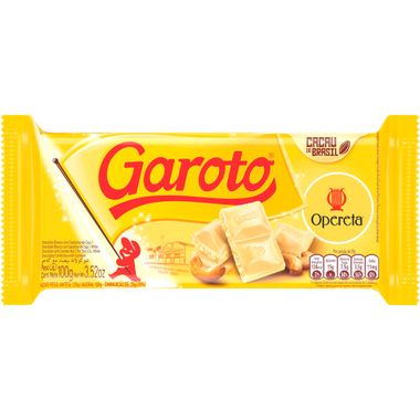 Chocolate Branco Opereta Garoto 100g