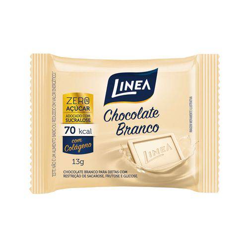 Chocolate Branco Zero 13g - Linea