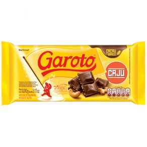 Chocolate com Castanha de Caju Garoto 90g