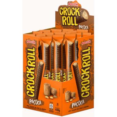 Chocolate Crock Roll Paçoca Peccin 450g