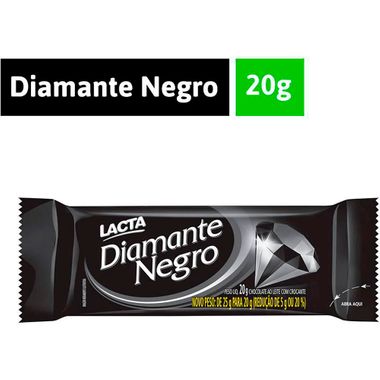 Chocolate Diamante Negro Lacta 20x20g