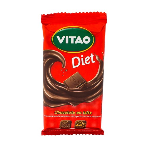 Chocolate Diet Vitao ao Leite com 22g