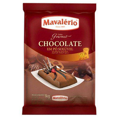 Chocolate em Pó 50% 1kg - Mavalerio