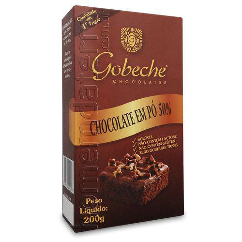 Chocolate em Pó 50% Gobeche - 200g