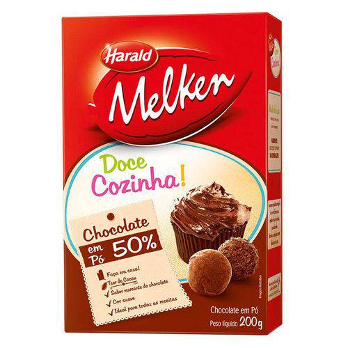 Chocolate em Pó 50% Melken 200g - Harald