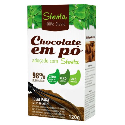 Chocolate em Pó Diet 120g - Stevita