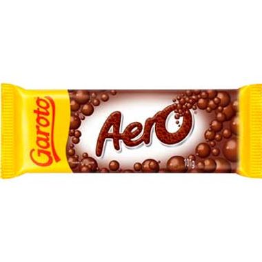 Chocolate Garoto Aero ao Leite 101g