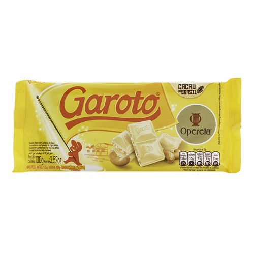 Chocolate Garoto Opereta 100g