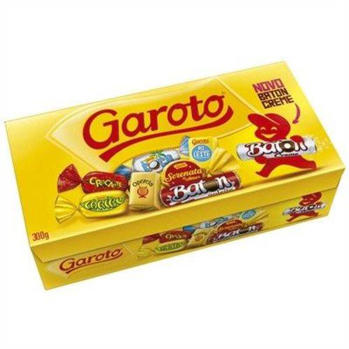 Chocolate Garoto Sortido Cx. de 300g