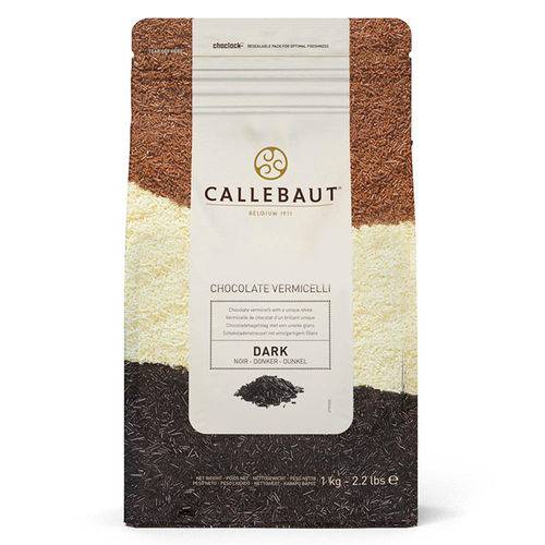 Chocolate Granulado ao Leite Vermicelli 1kg - Callebaut