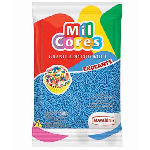 Chocolate Granulado Azul Mil Cores 500g - Mavalério