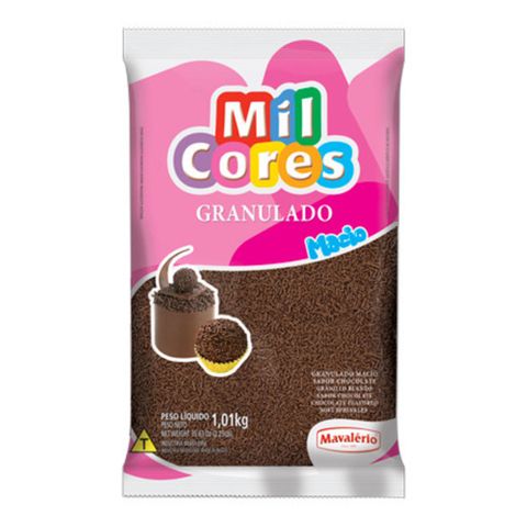 Chocolate Granulado Macio Mil Cores 1,01kg - Mavalério