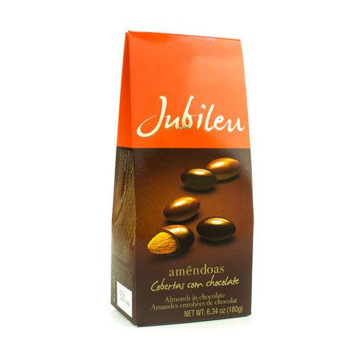 Chocolate Jubileu Amêndoas Cobertas com Chocolate 180g