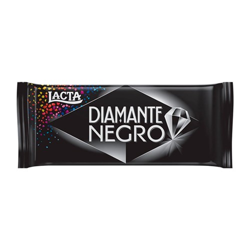 Chocolate Lacta Diamante Negro com 20g