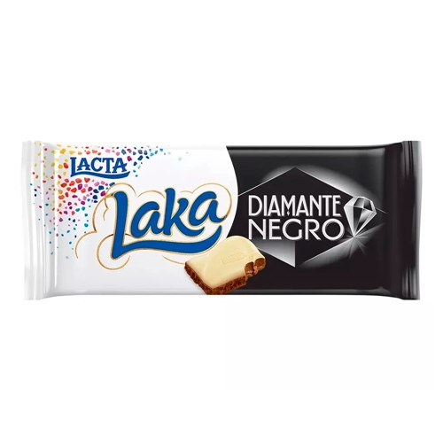 Chocolate Lacta Diamante Negro Laka 90g