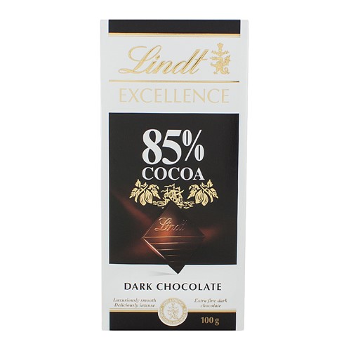 Chocolate Lindt Excellence 85% Cocoa Dark com 100g