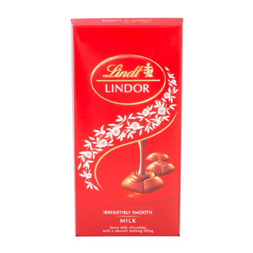 Chocolate Lindt Lindor Milk com Recheio Cremoso com 100g
