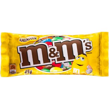 Chocolate M&M's Amendoim 45g