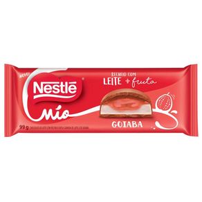 Chocolate Mio Recheado de Leite e Goiaba Nestlé 99g
