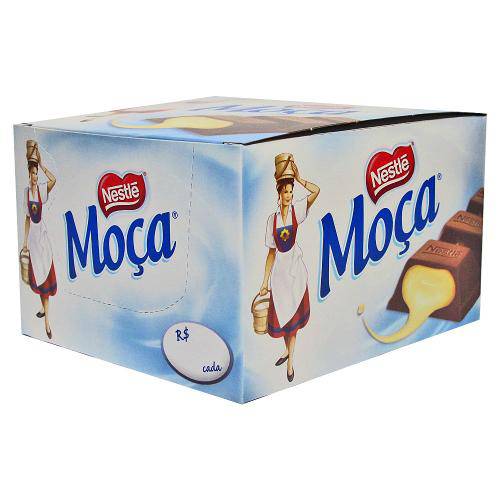 Chocolate Moça Recheio Leite Condensando 38g C/24 - Nestlé