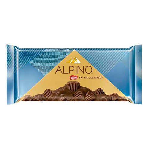 Chocolate Nestlé Alpino Extra Cremoso 90g