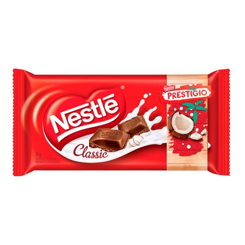 Chocolate Nestlé Classic Prestígio 90g