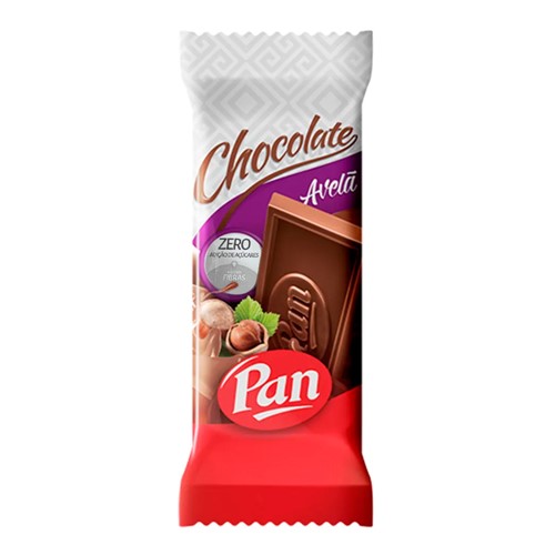 Chocolate Pan Avelã Zero Adição de Açúcar 30g