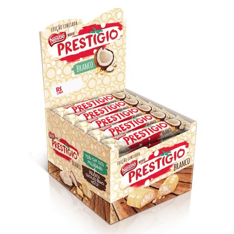 Chocolate Prestígio Branco 33g C/30 - Nestle