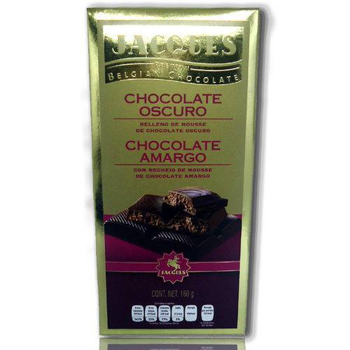Chocolate Recheado Jacques - Amargo 160g