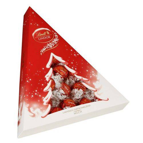 Chocolate Recheado Lindt Lindor - Árvore de Natal - Edição Limitada 187g
