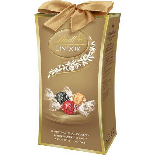 Chocolate Recheado Lindt Lindor - Sortidos 75g - Edição Limitada