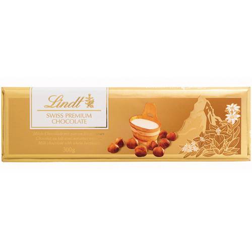 Chocolate Sui Swiss Gold Bar Hazelnut Lindt