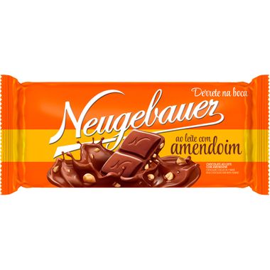 Chocolate Tablete ao Leite com Amendoim Neugebauer 90g