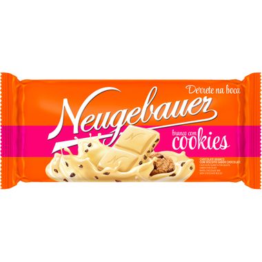 Chocolate Tablete Branco com Cookies Neugebauer 90g