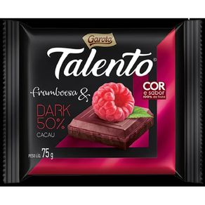 Chocolate Talento Dark Framboesa Garoto 75g