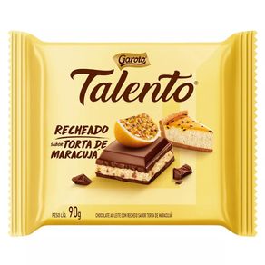 Chocolate Talento Recheado Sabor Maracujá Garoto 90g