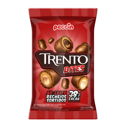 Chocolate Trento Bites ao Leite 40g