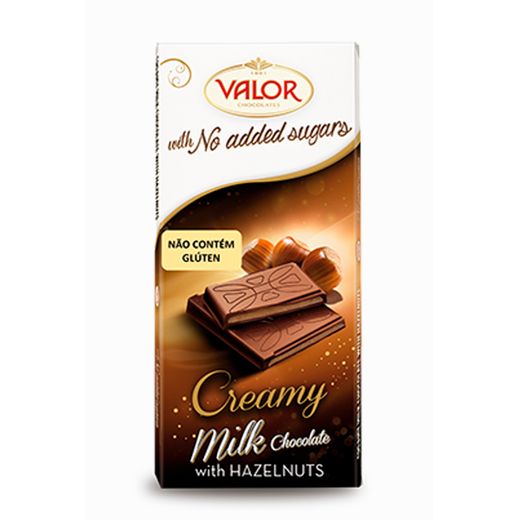 Chocolate Valor Creme de Avelã 100 G (ao Leite)